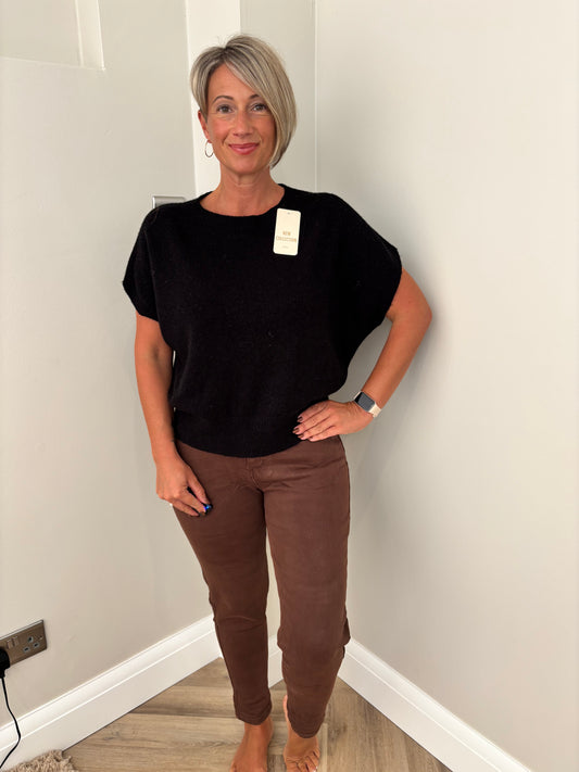 Brown Mom Jeans