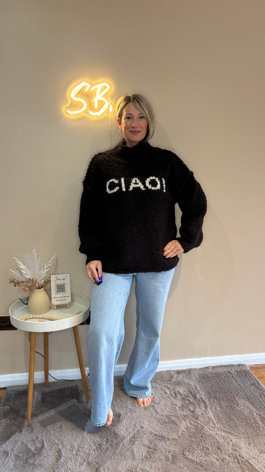 Ciao jumper in Brown