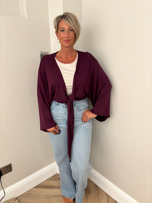 Tie Cardi in Wine
